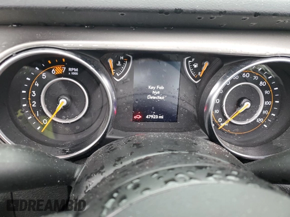 2021 Jeep Wrangler Sport with VIN 1C4GJXAN2MW699133, listed as a Copart auction lot 51994985 with 47,923 mi miles and Non Repairable. Bid and sale history available at DreamBid. Image 9.