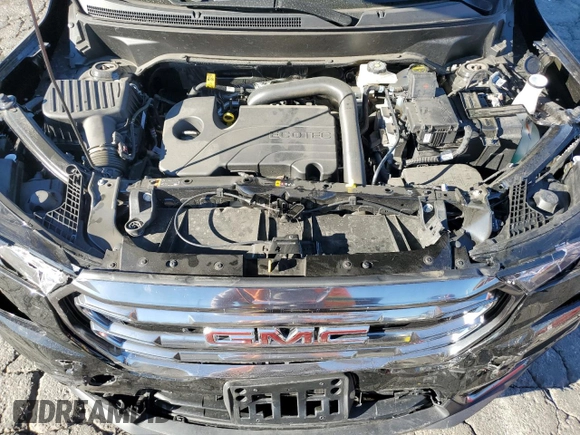 2024 GMC Terrain AT4 with VIN 3GKALYEG9RL388480, listed as a Copart auction lot 87090644 with 6,755 mi miles and Salvage Title. Bid and sale history available at DreamBid. Image 12.