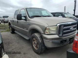 2005 Ford Super Duty F-250 XL with VIN 1FTSW21P65ED22554, listed as a Copart auction lot 75177884 with 308,817 mi miles and Salvage Title. Bid and sale history available at carsss.com. Image 4.