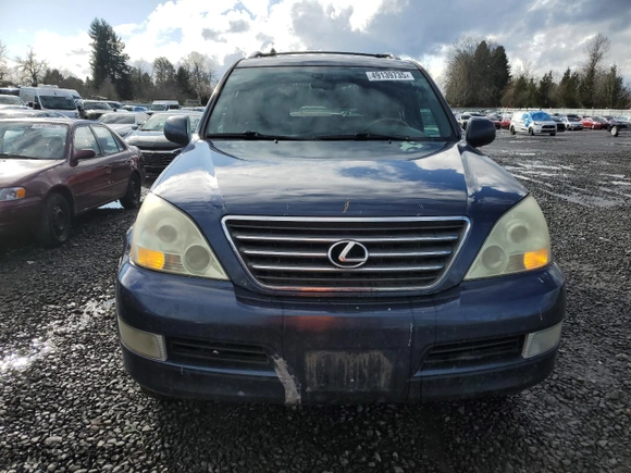 2003 Lexus GX 470 with VIN JTJBT20X230016274, listed as a Copart auction lot 49139735 with 181,132 mi miles and Clean Title. Bid and sale history available at carsss.com. Image 5.