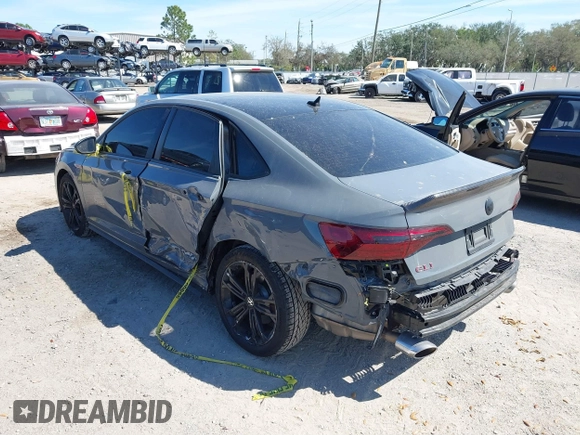 2022 Volkswagen Jetta GLI Autobahn with VIN 3VW2T7BUXNM004471, listed as a IAAI auction lot 41578910 with 49,126 mi miles and . Bid and sale history available at DreamBid. Image 3.
