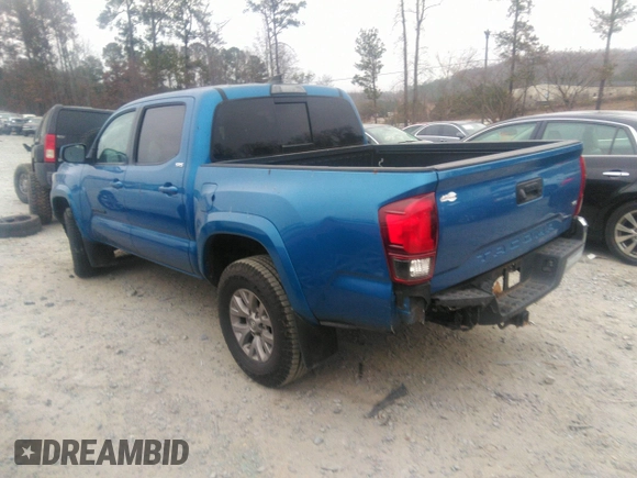 2018 Toyota Tacoma SR5 with VIN 3TMAZ5CN3JM066409, listed as a IAAI auction lot 41204775 with 75,000 mi miles and . Bid and sale history available at DreamBid. Image 3.