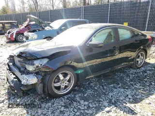 2018 Honda Civic LX with VIN 19XFC2F55JE204852, listed as a Copart auction lot 49540485 with 99,229 mi miles and Salvage Title. Bid and sale history available at DreamBid. Image 1.