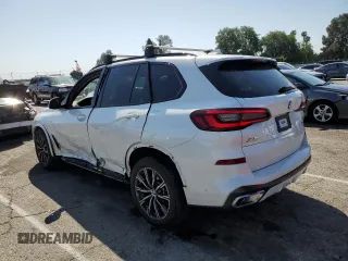 2023 BMW X5 xDrive40i with VIN 5UXCR6C03P9M85000, listed as a Copart auction lot 52116425 with 14,753 mi miles and Salvage Title. Bid and sale history available at carsss.com. Image 2.