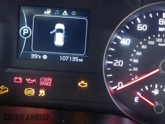 2017 Kia Sportage LX with VIN KNDPMCAC9H7187268, listed as a IAAI auction lot 41631107 with 107,135 mi miles and . Bid and sale history available at carsss.com. Image 15.