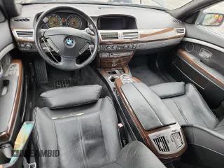 2008 BMW 7 Series 750Li with VIN WBAHN83568DT78626, listed as a Copart auction lot 60956495 with 87,600 mi miles and Clean title. Bid and sale history available at DreamBid. Image 8.