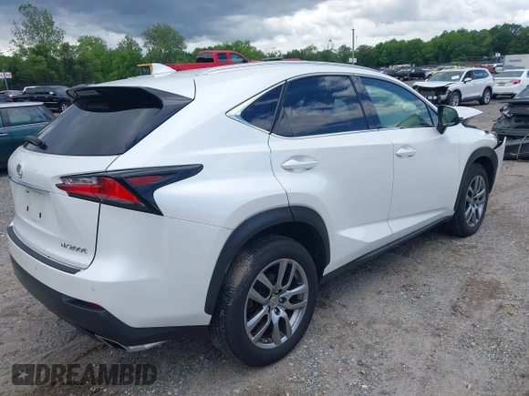 2015 Lexus NX 200t with VIN JTJBARBZXF2022099, listed as a IAAI auction lot 42336506 with 128,657 mi miles and . Bid and sale history available at DreamBid. Image 4.