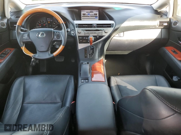 2011 Lexus RX 350 with VIN 2T2BK1BA6BC099832, listed as a Copart auction lot 50652355 with 156,213 mi miles and Salvage Title. Bid and sale history available at DreamBid. Image 8.