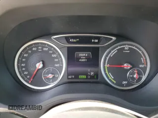 2015 Mercedes-Benz B with VIN WDDVP9AB4FJ005068, listed as a Copart auction lot 45321654 with 43,891 mi miles. Bid and sale history available at carsss.com. Image 9.