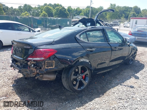 2021 Genesis G70 3.3T z VIN KMTG34LEXMU074563, wystawiony jako IAAI lot #40170167 z przebiegiem 21 428 mil mil oraz . Historia ofert i sprzedaży dostępna na DreamBid. Obrazek 4.