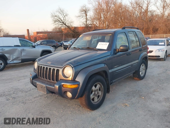 2002 Jeep Liberty Limited with VIN 1J4GL58K42W319050, listed as a IAAI auction lot 41767135 with 158,515 mi miles and . Bid and sale history available at carsss.com. Image 2.