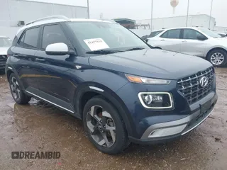 2021 Hyundai Venue SEL with VIN KMHRC8A31MU086807, listed as a IAAI auction lot 41457034 with 61,109 mi miles and . Bid and sale history available at carsss.com. Image 1.