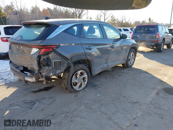 2024 Hyundai Tucson SE with VIN 5NMJACDE4RH415408, listed as a IAAI auction lot 41427103 with 18,789 mi miles. Bid and sale history available at carsss.com. Image 4.