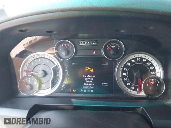 2017 Ram 1500 Big Horn with VIN 3C6RR7LT4HG594408, listed as a IAAI auction lot 42238513 with 230,891 mi miles and . Bid and sale history available at DreamBid. Image 7.