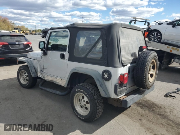 2006 Jeep Wrangler SE with VIN 1J4FA29166P739480, listed as a Copart auction lot 76320934 with 139,542 mi miles and Salvage Title. Bid and sale history available at carsss.com. Image 2.