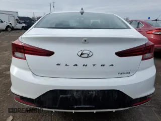 2020 Hyundai Elantra SEL with VIN 5NPD84LF3LH503353, listed as a Copart auction lot 46590275 with 70,008 mi miles and Non Repairable. Bid and sale history available at carsss.com. Image 6.