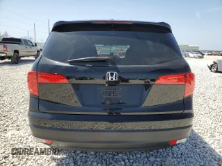 2016 Honda Pilot EX-L with VIN 5FNYF6H57GB091509, listed as a Copart auction lot 49555095 with 86,553 mi miles and Salvage Title. Bid and sale history available at DreamBid. Image 6.