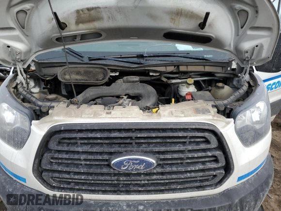 2019 Ford Transit Passenger XL with VIN 1FMZK1ZM5KKB85419, listed as a Copart auction lot 43160905 with 69,325 mi miles and Clean title. Bid and sale history available at DreamBid. Image 12.