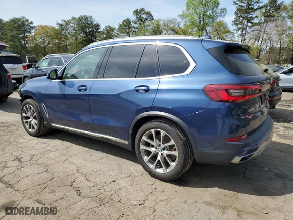 2019 BMW X5 xDrive40i with VIN 5UXCR6C54KLL10598, listed as a Copart auction lot 50875515 with 49,123 mi miles and Salvage Title. Bid and sale history available at carsss.com. Image 2.