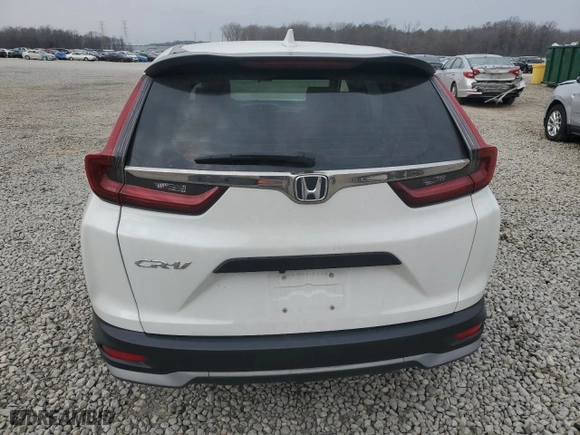 2021 Honda CR-V LX with VIN 5J6RW1H22ML007810, listed as a Copart auction lot 47586945 with 43,573 mi miles and Salvage Title. Bid and sale history available at carsss.com. Image 6.