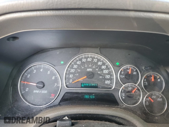 2002 GMC Envoy SLT with VIN 1GKDS13S022490594, listed as a Copart auction lot 85186954 with 190,103 mi miles and Clean Title. Bid and sale history available at carsss.com. Image 9.