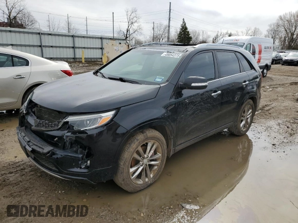 2014 Kia Sorento SX Limited with VIN 5XYKW4A78EG450300, listed as a Copart auction lot 49054375 with Not Provided miles and Salvage Title. Bid and sale history available at carsss.com. Image 1.