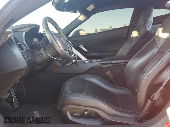 2015 Chevrolet Corvette 2LT with VIN 1G1YD2D7XF5104218, listed as a Copart auction lot 56056945 with 42,300 mi miles and Salvage title. Bid and sale history available at DreamBid. Image 7.