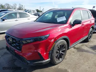 2023 Honda CR-V Hybrid Sport with VIN 2HKRS5H52PH710593, listed as a IAAI auction lot 41421664 with 20,864 mi miles. Bid and sale history available at carsss.com. Image 17.