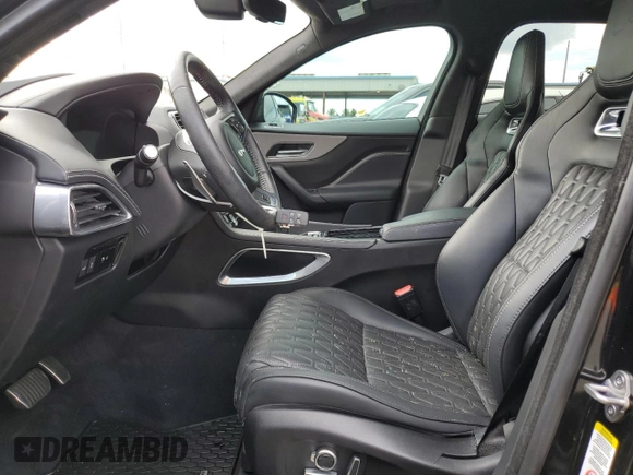 2020 Jaguar F-Pace SVR with VIN SADCZ2EE5LA660248, listed as a Copart auction lot 74197214 with 37,381 mi miles and Non Repairable. Bid and sale history available at DreamBid. Image 7.