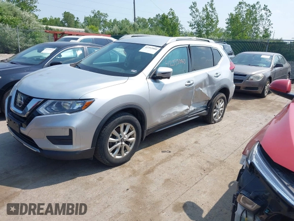 2017 Nissan Rogue SL with VIN 5N1AT2MV3HC895860, listed as a IAAI auction lot 42393880 with 109,173 mi miles and . Bid and sale history available at DreamBid. Image 17.