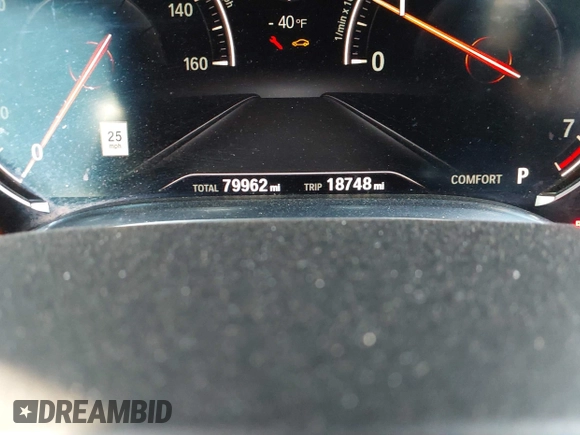 2019 BMW 7 Series 740i с VIN WBA7E2C57KB216466, выставлен на аукционе IAAI как лот 41689258 с пробегом 79 962 миль миль и . История ставок и продаж доступна на DreamBid. Изображение 16.