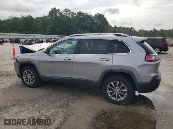 2019 Jeep Cherokee Latitude Plus with VIN 1C4PJMLB2KD260704, listed as a Copart auction lot 60077625 with 82,105 mi miles and Salvage title. Bid and sale history available at DreamBid. Image 2.