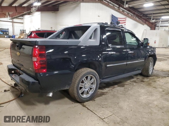 2010 Chevrolet Avalanche LTZ with VIN 3GNVKGE04AG187183, listed as a Copart auction lot 51828355 with 157,706 mi miles and Salvage title. Bid and sale history available at DreamBid. Image 3.