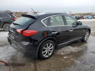2015 Infiniti QX50 Journey z VIN JN1BJ0HRXFM771966, wystawiony jako Copart lot #45062235 z przebiegiem 118 326 mil mil oraz Szkoda całkowita • Salvage title. Historia ofert i sprzedaży dostępna na DreamBid. Obrazek 3.
