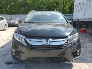 2019 Honda Odyssey EX-L with VIN 5FNRL6H73KB103467, listed as a Copart auction lot 52604005 with 101,892 mi miles and Salvage Title. Bid and sale history available at DreamBid. Image 5.