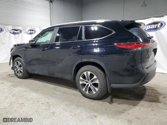 2023 Toyota Highlander L with VIN 5TDKDRBH6PS507402, listed as a Copart auction lot 49497005 with 80,926 mi miles and Salvage Title. Bid and sale history available at carsss.com. Image 2.