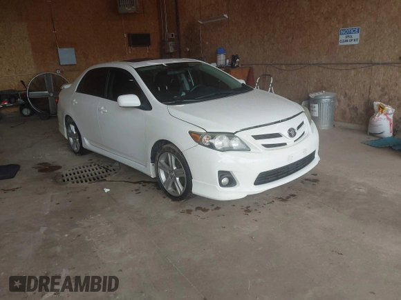 2013 Toyota Corolla L with VIN 5YFBU4EE5DP154224, listed as a IAAI auction lot 42133954 with 130,473 mi miles. Bid and sale history available at carsss.com. Image 1.