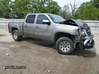 2013 GMC Sierra 1500 SLT with VIN 3GTP2WE79DG120737, listed as a Copart auction lot 51695995 with 118,809 mi miles and Salvage title. Bid and sale history available at DreamBid. Image 4.