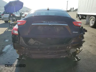 2018 Maserati Ghibli GranSport with VIN ZAM57XSSXJ1290876, listed as a Copart auction lot 73036224 with 50,344 mi miles and Clean Title. Bid and sale history available at carsss.com. Image 6.