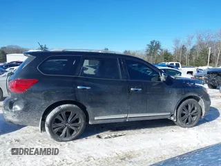 2017 Nissan Pathfinder S with VIN 5N1DR2MM5HC679687, listed as a IAAI auction lot 41574249 with 150,615 mi miles and . Bid and sale history available at DreamBid. Image 14.