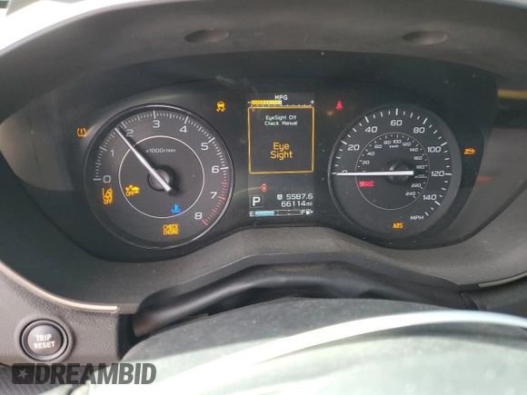 2020 Subaru Impreza Premium with VIN 4S3GTAV6XL3726525, listed as a Copart auction lot 50821405 with 66,114 mi miles and Salvage title. Bid and sale history available at DreamBid. Image 9.