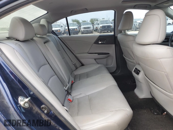 2015 Honda Accord EX-L with VIN 1HGCR2F86FA155989, listed as a Copart auction lot 54926515 with 94,021 mi miles and Clean title. Bid and sale history available at DreamBid. Image 10.