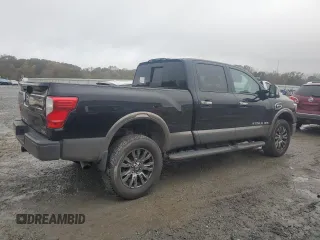 2018 Nissan Titan XD PRO-4X with VIN 1N6BA1F46JN515351, listed as a Copart auction lot 79628154 with 140,380 mi miles and Salvage Title. Bid and sale history available at carsss.com. Image 3.