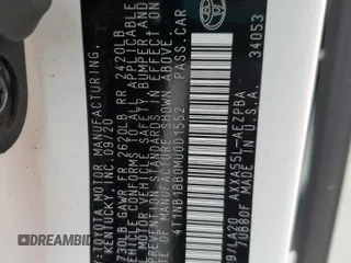 2021 Toyota Avalon z VIN 4T1NB1BB0MU001552, wystawiony jako Copart lot #56735505 z przebiegiem 43 767 mil mil oraz Szkoda całkowita • Salvage title. Historia ofert i sprzedaży dostępna na DreamBid. Obrazek 13.