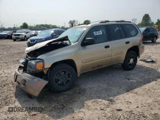 2005 GMC Envoy SLT z VIN 1GKDT13SX52308918, wystawiony jako Copart lot #59673935 z przebiegiem 130 556 mil mil oraz Szkoda całkowita • Salvage title. Historia ofert i sprzedaży dostępna na DreamBid. Obrazek 1.