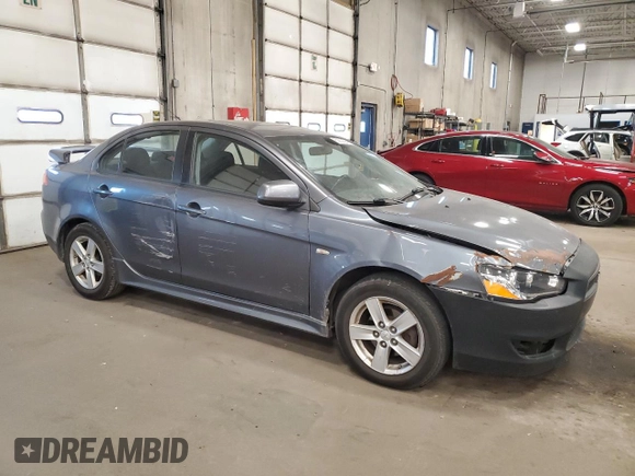 2009 Mitsubishi Lancer ES with VIN JA3AU26UX9U043912, listed as a Copart auction lot 82903594 with 186,077 mi miles and Clean Title. Bid and sale history available at DreamBid. Image 4.