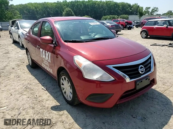 2016 Nissan Versa S Plus with VIN 3N1CN7AP1GL916821, listed as a Copart auction lot 61146545 with 317,406 mi miles and Salvage title. Bid and sale history available at DreamBid. Image 14.