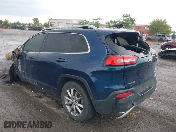 2018 Jeep Cherokee Limited with VIN 1C4PJMDX5JD530047, listed as a IAAI auction lot 42554574 with Not provided miles and . Bid and sale history available at DreamBid. Image 3.