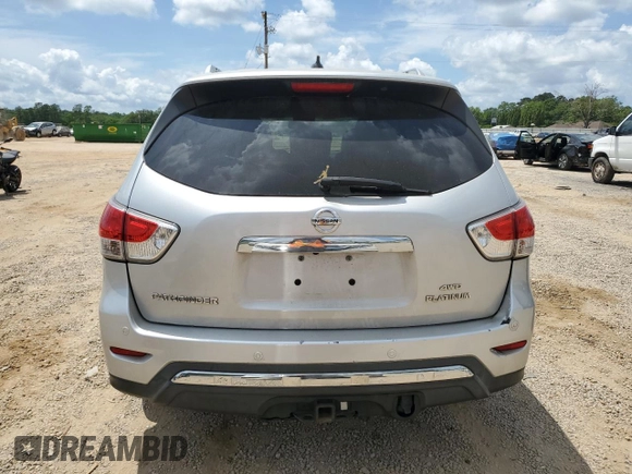2013 Nissan Pathfinder SL с VIN 5N1AR2MM0DC650420, выставлен на аукционе Copart как лот 53675985 с пробегом 145 301 миль миль и Списание • Salvage title. История ставок и продаж доступна на DreamBid. Изображение 6.