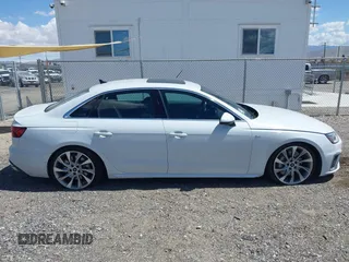 2021 Audi A4 S line Premium Plus with VIN WAUEAAF44MN005744, listed as a IAAI auction lot 41959164 with 29,127 mi miles and . Bid and sale history available at DreamBid. Image 13.